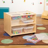 STEM & Sensory Table w/ Storage Bins