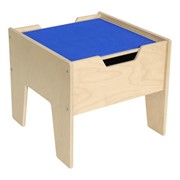 Wooden Two-In-One Toddler Game Table
