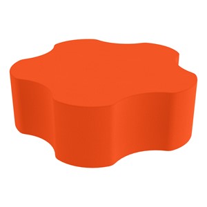 Foam Soft Seating - Five Point Gear (12" H) - Orange