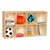 Eight-Tray Wooden Storage Unit