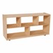 Five Shelf Storage Unit w/ See Thru Back (24 1/2" H)