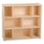 Wooden Storage Cabinet w/ Eight Shelves