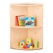 Classroom High Corner Shelf w/ Two Shelves (29" H)