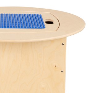 Multi-Purpose Round Preschool Play Table w/ Storage