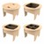 Multi-Purpose Round Kids Play Table w/ Storage