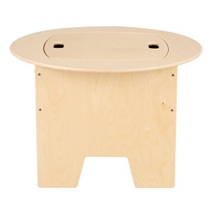 Multi-Purpose Round Kids Play Table w/ Storage