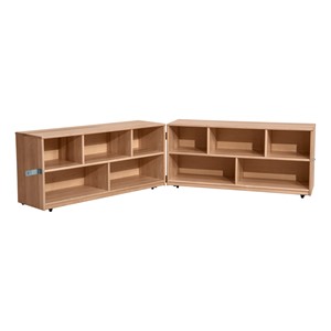 Maple Folding Storage Unit - 24" H