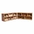 Maple Folding Storage Unit - 24" H
