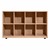 Maple Eight Section Cubby Unit - 30" H