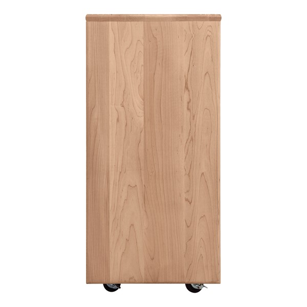 Maple Eight Section Cubby Unit - Side