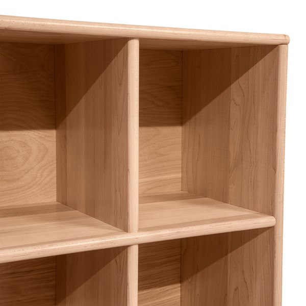 Maple Eight Section Cubby Unit