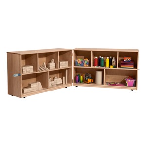 Maple Folding Storage Unit - 30" H