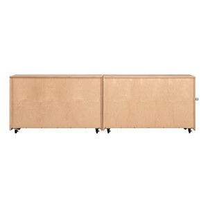 Maple Folding Storage Unit - Back