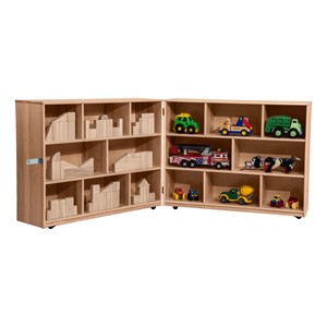 Maple Folding Storage Unit - 36" H