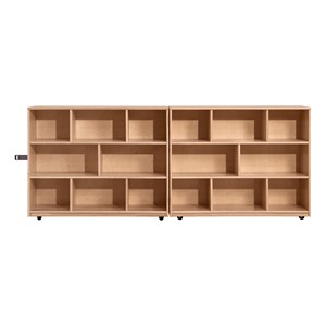 Maple Folding Storage Unit - 36" H