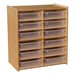 Stationary Letter Tray Storage Unit