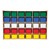 30-Tray Wooden Storage Unit - Unassembled & w/ Colorful Trays