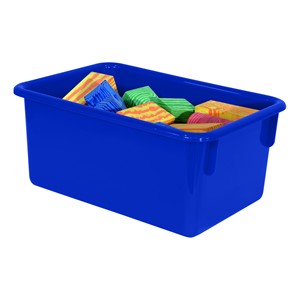 Maple 20-Tray Cubby Storage Unit - Blue Tray