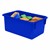 Maple 20-Tray Cubby Storage Unit - Blue Tray