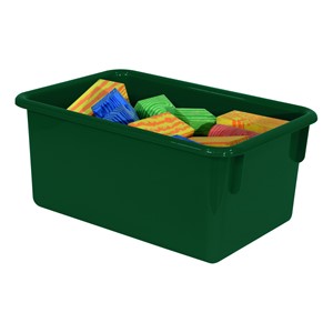 Maple 20-Tray Cubby Storage Unit - Green Tray