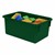 Maple 20-Tray Cubby Storage Unit - Green Tray