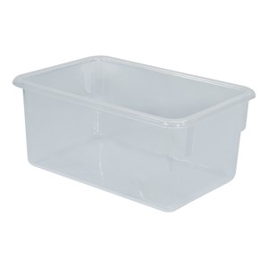 Maple 25-Tray Cubby Storage Unit - Clear Tray