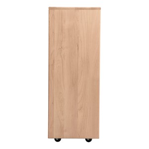 Maple 25-Tray Cubby Storage Unit - Side