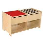 Wooden Four-in-One Game Table