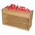 Mobile Base Cabinet w/ Castle Topper - Assembled