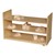 Mobile Base Cabinet w/ Shelving - Assembled