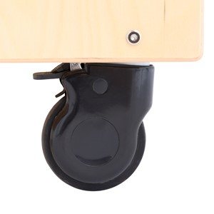 20-Section Mobile Locker - Caster