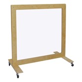 See-Through Room Divider w/ Casters