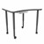 Accent Series Amoeba Collaborative Table w/ Whiteboard Top & Bin