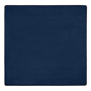 Heavy-Duty Solid Color Classroom Rug - Square (6' W x 6' L) - Navy