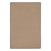 Heavy-Duty Solid Color Classroom Rug - Rectangle (12' W x 15' L) - Almond