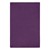 Heavy-Duty Solid Color Classroom Rug - Rectangle (7' 6" W x 12' L) - Pretty Purple