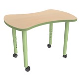 Shapes Accent Series Preschool Bowtie Collaborative Table