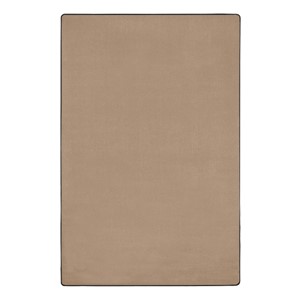 Solid Color Classroom Rug - Rectangle (7' 6" W x 12' L) - Almond