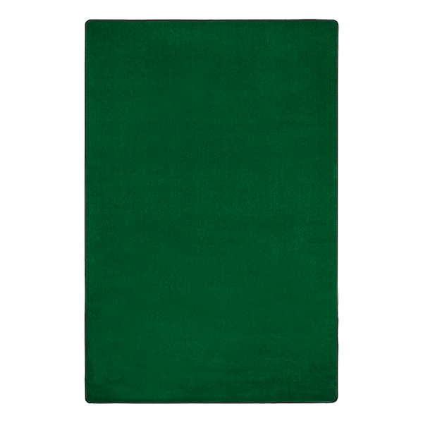 Solid Color Classroom Rug - Rectangle (7' 6" W x 12' L) - Clover