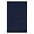 Solid Color Classroom Rug - Rectangle (7' 6" W x 12' L) - Navy