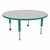 Round Adjustable-Height Mobile Preschool Activity Table-Chown ab So