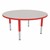 Round Adjustable-Height Preschool Table