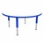 Preschool Round Mobile Collaborative Table w/ Whiteboard Top