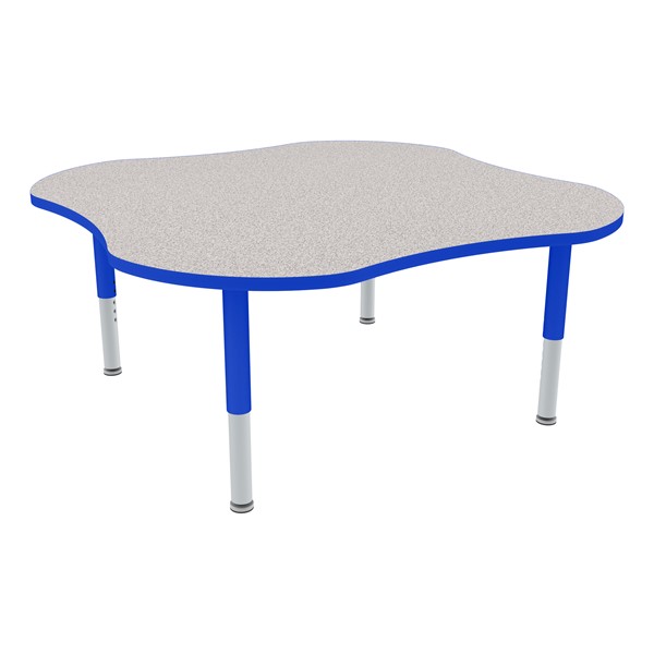 Clover Adjustable-Height Mobile Preschool Activity Table-Chown ta Glide