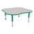 Clover Adjustable-Height Mobile Preschool Activity Table-Chown ta Gygr