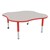 Clover Adjustable-Height Mobile Preschool Activity Table-Chown ta Gyrd