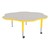 Flower Adjustable-Height Mobile Preschool Activity Table-Chown ta Gyye