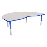 Kidney Adjustable-Height Mobile Preschool Activity Table