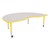 Kidney Adjustable-Height Mobile Preschool Activity Table-Chown ta Mpye