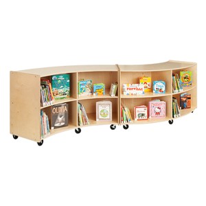 Convex Mobile Storage Shelving 36" H - Unassembled - Group